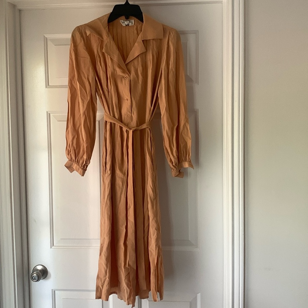 Soo Yung Lee For U.M.I. Collections Vintage Silk Dress
